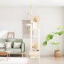 Katzenkratzbaum vom Boden bis zur Decke cremefarben 277-303 cm von vidaXL, Katzenmöbel - Ref: Foro24-171612, Preis: 130,23 €,...