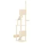 Floor-to-ceiling scratching tree for cats in cream color, 277-303 cm. by vidaXL, Cat furniture - Ref: Foro24-171612, Price: 1...