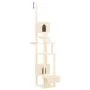 Floor-to-ceiling scratching tree for cats in cream color, 277-303 cm. by vidaXL, Cat furniture - Ref: Foro24-171612, Price: 1...