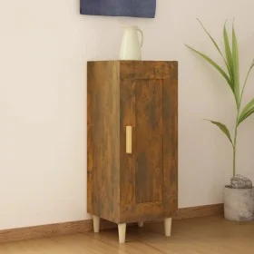 Engineered wood smoked oak sideboard 34.5x34x90 cm by vidaXL, Sideboards - Ref: Foro24-817432, Price: 46,25 €, Discount: %