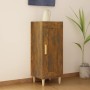Engineered wood smoked oak sideboard 34.5x34x90 cm by vidaXL, Sideboards - Ref: Foro24-817432, Price: 46,74 €, Discount: %