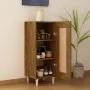 Engineered wood smoked oak sideboard 34.5x34x90 cm by vidaXL, Sideboards - Ref: Foro24-817432, Price: 46,25 €, Discount: %