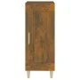 Engineered wood smoked oak sideboard 34.5x34x90 cm by vidaXL, Sideboards - Ref: Foro24-817432, Price: 46,25 €, Discount: %