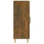 Engineered wood smoked oak sideboard 34.5x34x90 cm by vidaXL, Sideboards - Ref: Foro24-817432, Price: 46,25 €, Discount: %