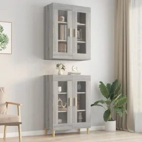 Sonoma grau Hängeschrank 69,5x34x90 cm von vidaXL, Sideboards - Ref: Foro24-817388, Preis: 86,85 €, Rabatt: %