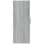Sonoma gray hanging wall cabinet 69.5x34x90 cm by vidaXL, Sideboards - Ref: Foro24-817388, Price: 86,85 €, Discount: %