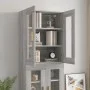 Sonoma gray hanging wall cabinet 69.5x34x90 cm by vidaXL, Sideboards - Ref: Foro24-817388, Price: 86,85 €, Discount: %