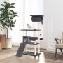 Katzenkratzbaum mit dunkelgrauen Sisalstämmen, 131 cm von vidaXL, Katzenmöbel - Ref: Foro24-171605, Preis: 60,48 €, Rabatt: %