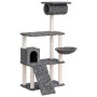 Cat scratching post with dark gray sisal posts 131 cm by vidaXL, Cat furniture - Ref: Foro24-171605, Price: 59,57 €, Discount: %