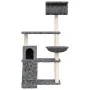 Cat scratching post with dark gray sisal posts 131 cm by vidaXL, Cat furniture - Ref: Foro24-171605, Price: 59,57 €, Discount: %