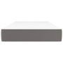 Gray synthetic leather pocket spring mattress 80x200x20 cm by vidaXL, Mattresses - Ref: Foro24-347686, Price: 127,03 €, Disco...