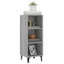 Aparador de madera de ingeniería gris Sonoma 34,5x32,5x90 cm de vidaXL, Aparadores - Ref: Foro24-817424, Precio: 53,85 €, Des...