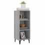 Engineered wood sideboard in Sonoma grey 34.5x32.5x90 cm by vidaXL, Sideboards - Ref: Foro24-817424, Price: 54,46 €, Discount: %