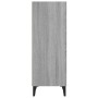 Engineered wood sideboard in Sonoma grey 34.5x32.5x90 cm by vidaXL, Sideboards - Ref: Foro24-817424, Price: 54,46 €, Discount: %
