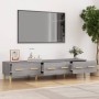 TV-Schrank aus grauem Sonoma-Sperrholz, 150 x 34,5 x 30 cm von vidaXL, TV-Möbel - Ref: Foro24-817508, Preis: 88,12 €, Rabatt: %