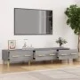 TV-Schrank aus grauem Sonoma-Sperrholz, 150 x 34,5 x 30 cm von vidaXL, TV-Möbel - Ref: Foro24-817508, Preis: 87,10 €, Rabatt: %