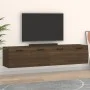 Wall cabinets 2 units brown oak plywood 60x36.5x35cm by vidaXL, Lockers and storage cabinets - Ref: Foro24-3115643, Price: 76...