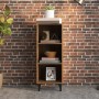 Aparador de madera de ingeniería marrón roble 34,5x32,5x90 cm de vidaXL, Aparadores - Ref: Foro24-817425, Precio: 52,02 €, De...