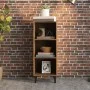 Sideboard aus eichenbraunem Holzwerkstoff, 34,5 x 32,5 x 90 cm von vidaXL, Sideboards - Ref: Foro24-817425, Preis: 51,34 €, R...