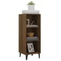 Sideboard aus eichenbraunem Holzwerkstoff, 34,5 x 32,5 x 90 cm von vidaXL, Sideboards - Ref: Foro24-817425, Preis: 51,34 €, R...