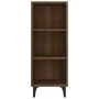 Sideboard aus eichenbraunem Holzwerkstoff, 34,5 x 32,5 x 90 cm von vidaXL, Sideboards - Ref: Foro24-817425, Preis: 51,34 €, R...