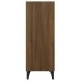 Sideboard aus eichenbraunem Holzwerkstoff, 34,5 x 32,5 x 90 cm von vidaXL, Sideboards - Ref: Foro24-817425, Preis: 51,34 €, R...