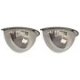 Traffic mirrors 2 units half curved acrylic Ø40 cm by vidaXL, Road and traffic signs - Ref: Foro24-153088, Price: 61,60 €, Di...