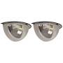Traffic mirrors 2 units half curved acrylic Ø40 cm by vidaXL, Road and traffic signs - Ref: Foro24-153088, Price: 62,97 €, Di...