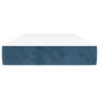 Dark blue velvet pocket spring mattress 80x200x20cm by vidaXL, Mattresses - Ref: Foro24-347692, Price: 117,08 €, Discount: %