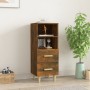 Sideboard aus geräuchertem Eichensperrholz, 34,5 x 34 x 90 cm von vidaXL, Sideboards - Ref: Foro24-817414, Preis: 47,34 €, Ra...