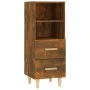 Sideboard aus geräuchertem Eichensperrholz, 34,5 x 34 x 90 cm von vidaXL, Sideboards - Ref: Foro24-817414, Preis: 46,86 €, Ra...