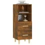 Sideboard aus geräuchertem Eichensperrholz, 34,5 x 34 x 90 cm von vidaXL, Sideboards - Ref: Foro24-817414, Preis: 46,86 €, Ra...