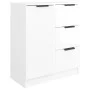 Sideboards 2 units glossy white plywood 60x30x70 cm by vidaXL, Sideboards - Ref: Foro24-3115792, Price: 169,40 €, Discount: %