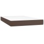 Brown synthetic leather pocket spring mattress 120x200x20 cm by vidaXL, Mattresses - Ref: Foro24-347765, Price: 182,30 €, Dis...
