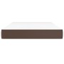 Brown synthetic leather pocket spring mattress 120x200x20 cm by vidaXL, Mattresses - Ref: Foro24-347765, Price: 182,30 €, Dis...