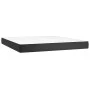 Colchón de muelles ensacados cuero sintético negro 160x200x20cm de vidaXL, Colchones - Ref: Foro24-347822, Precio: 267,40 €, ...