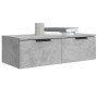 Hängeschränke 2 Stück Beton grau Sperrholz 68x30x20 cm von vidaXL, Regale und Regale - Ref: Foro24-3115895, Preis: 70,99 €, R...