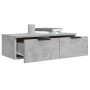 Hängeschränke 2 Stück Beton grau Sperrholz 68x30x20 cm von vidaXL, Regale und Regale - Ref: Foro24-3115895, Preis: 70,99 €, R...