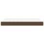 Pocket spring mattress dark brown fabric 120x200x20 cm by vidaXL, Mattresses - Ref: Foro24-347757, Price: 187,03 €, Discount: %