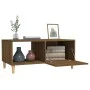 Couchtisch aus braunem Eichensperrholz, 89,5 x 50 x 40 cm von vidaXL, Couchtisch - Ref: Foro24-817515, Preis: 44,56 €, Rabatt: %