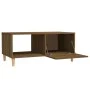 Brown oak plywood coffee table 89.5x50x40 cm by vidaXL, Coffee table - Ref: Foro24-817515, Price: 49,50 €, Discount: %