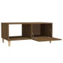 Mesa de centro madera contrachapada roble marrón 89,5x50x40 cm de vidaXL, Mesas de centro - Ref: Foro24-817515, Precio: 49,95...