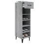 Mueble zapatero madera contrachapada gris Sonoma 30x35x105 cm by vidaXL, Shoe racks and shoe organizers - Ref: Foro24-817565,...