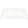 Invernadero con estructura de acero blanco 12 m² 4x3x2 m