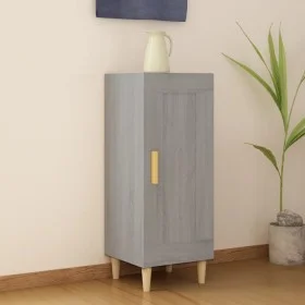 Sonoma gray engineered wood sideboard 34.5x34x90 cm by vidaXL, Sideboards - Ref: Foro24-817433, Price: 56,20 €, Discount: %