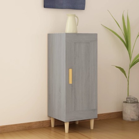 Sonoma gray engineered wood sideboard 34.5x34x90 cm by vidaXL, Sideboards - Ref: Foro24-817433, Price: 56,92 €, Discount: %