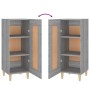 Sonoma gray engineered wood sideboard 34.5x34x90 cm by vidaXL, Sideboards - Ref: Foro24-817433, Price: 56,92 €, Discount: %