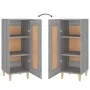 Sonoma gray engineered wood sideboard 34.5x34x90 cm by vidaXL, Sideboards - Ref: Foro24-817433, Price: 56,20 €, Discount: %
