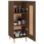 Sideboard aus eichenbraunem Holzwerkstoff, 34,5 x 34 x 90 cm von vidaXL, Sideboards - Ref: Foro24-817434, Preis: 47,87 €, Rab...