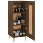 Sideboard aus eichenbraunem Holzwerkstoff, 34,5 x 34 x 90 cm von vidaXL, Sideboards - Ref: Foro24-817434, Preis: 47,37 €, Rab...